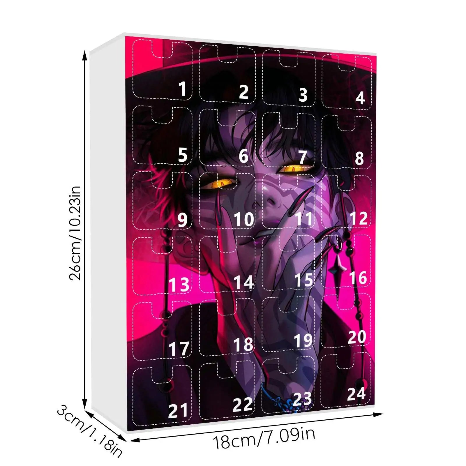 New Kpop Demon Hunters Advent Calendar Rumi Mira Zoey Tiger K Pop Demon Hunters Christmas Countdown Advent Calendar Gift 24 Days