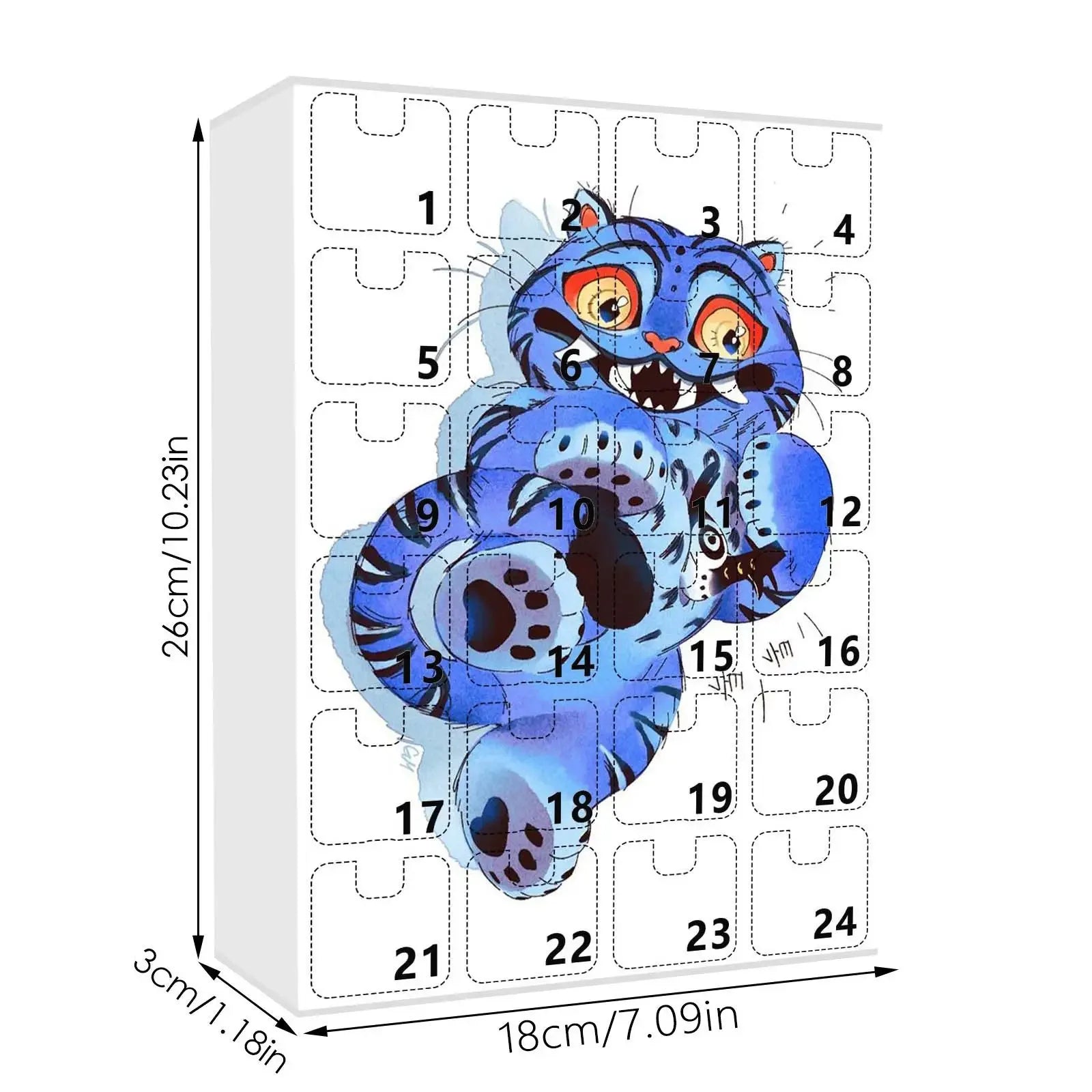 New Kpop Demon Hunters Advent Calendar Rumi Mira Zoey Tiger K Pop Demon Hunters Christmas Countdown Advent Calendar Gift 24 Days