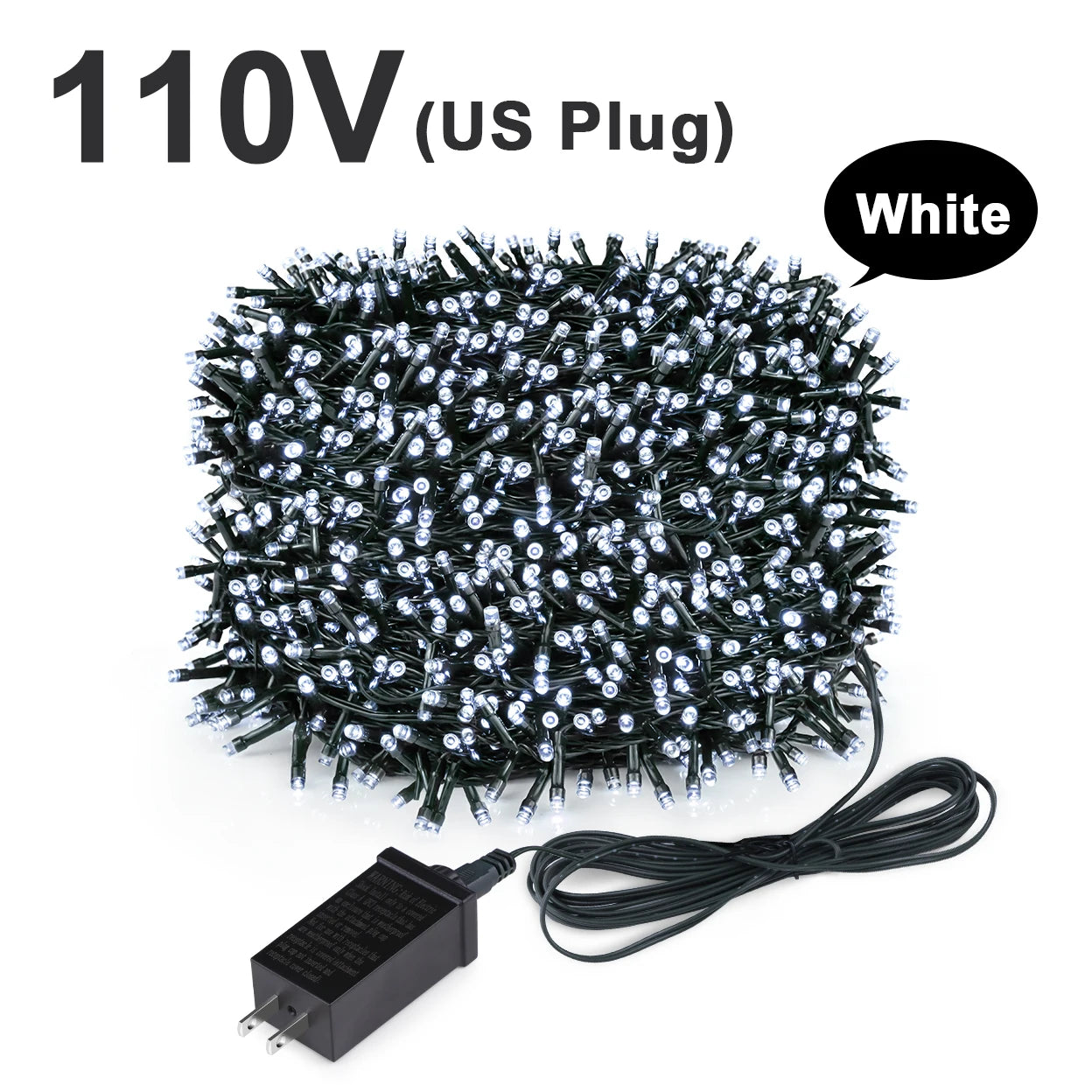 100M 50M 24V LED Christmas Lights Fairy Garland String Light Waterproof For Outdoor Garden Home Holiday New Year Party Decor luz